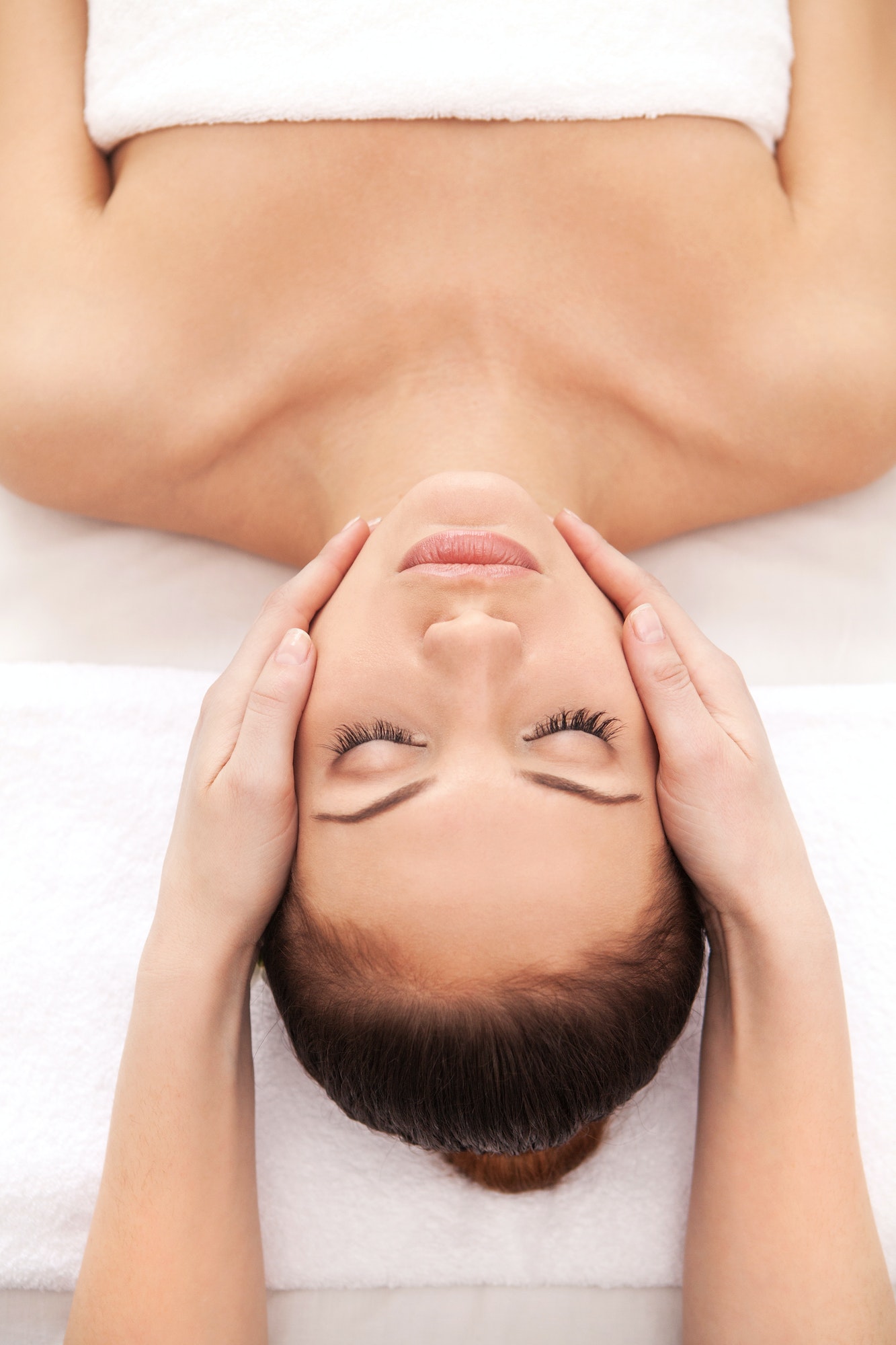 Facial massage.